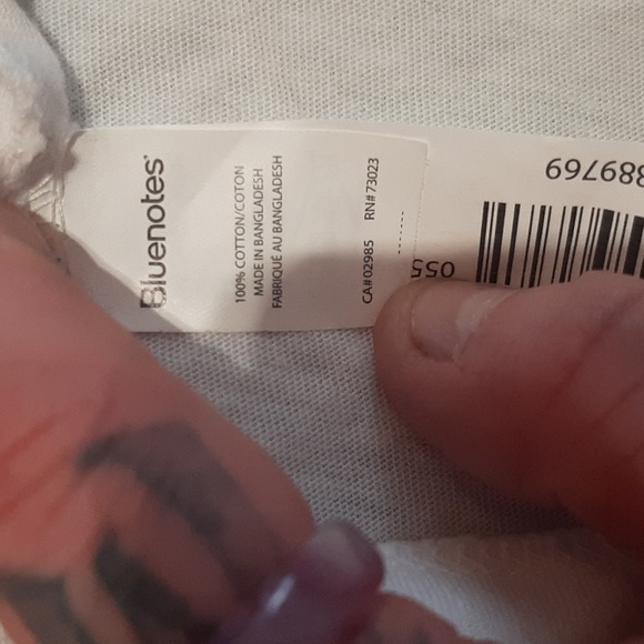 Bluenotes "stay peachy" t shirt - Picture 3 of 3